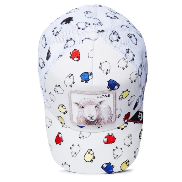 ⭐️NIB Limited Edition Goorin Brothers “Hello Dolly” Sheep Trucker H… - Picture 5 of 8